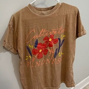 Altar'd State Tan Pink T-Shirt